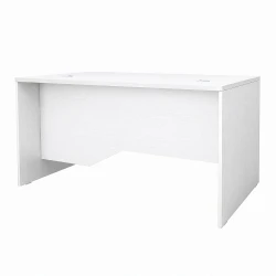 Γραφείο επαγγελματικό Venturo Megapap χρώμα λευκό 150x80x75εκ.