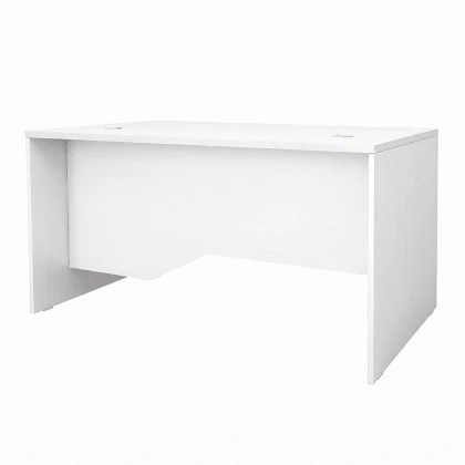 Γραφείο επαγγελματικό Venturo Megapap χρώμα λευκό 150x80x75εκ.