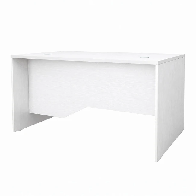 Γραφείο επαγγελματικό Venturo Megapap χρώμα λευκό 150x80x75εκ.