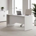 Γραφείο επαγγελματικό Venturo Megapap χρώμα λευκό 150x80x75εκ.