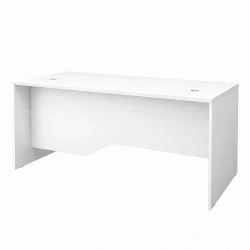 Γραφείο επαγγελματικό Venturo Megapap χρώμα λευκό 180x80x75εκ.