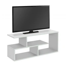 Έπιπλο τηλεόρασης Forever Megapap χρώμα λευκό 100x30x40cm.