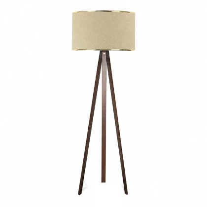 Φωτιστικό δαπέδου Rosling Megapap Mdf/ύφασμα Pvc χρώμα καρυδί/μπεζ 38x21x140εκ. Φωτιστικό δαπέδου Rosling Megapap Mdf/ύφασμα Pvc χρώμα καρυδί/μπεζ 38x21x140εκ.