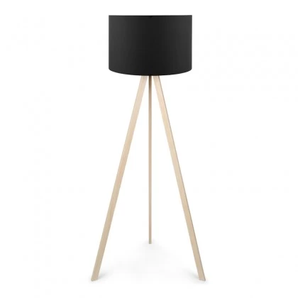 Φωτιστικό δαπέδου Rosling Megapap Mdf/ύφασμα Pvc χρώμα φυσικό/μαύρο 38x21x140εκ. Φωτιστικό δαπέδου Rosling Megapap Mdf/ύφασμα Pvc χρώμα φυσικό/μαύρο 38x21x140εκ.