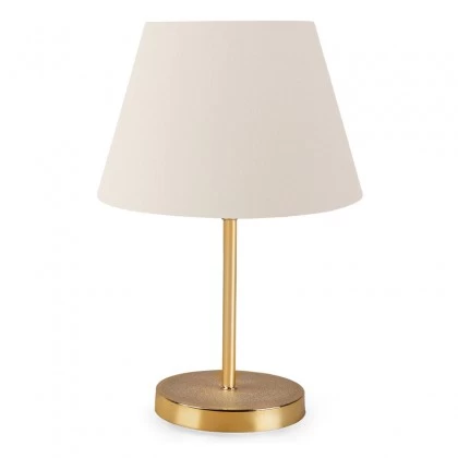 Φωτιστικό επιτραπέζιο Rosenthal Megapap ύφασμα Pvc χρώμα κρεμ/χρυσό 22x17x37εκ. Φωτιστικό επιτραπέζιο Rosenthal Megapap ύφασμα Pvc χρώμα κρεμ/χρυσό 22x17x37εκ.