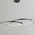 Φωτιστικό οροφής Led Cres Megapap μεταλλικό χρώμα μαύρο 70x48x65εκ. Φωτιστικό οροφής Led Cres Megapap μεταλλικό χρώμα μαύρο 70x48x65εκ.