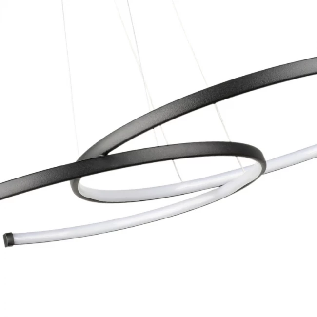 Φωτιστικό οροφής Led Cres Megapap μεταλλικό χρώμα μαύρο 70x48x65εκ. Φωτιστικό οροφής Led Cres Megapap μεταλλικό χρώμα μαύρο 70x48x65εκ.
