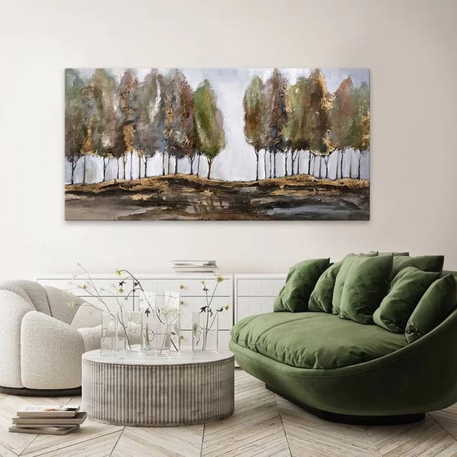 Πίνακας σε καμβά "Poplars" Megapap ψηφιακής εκτύπωσης 125x80x3εκ. Πίνακας σε καμβά "Poplars" Megapap ψηφιακής εκτύπωσης 125x80x3εκ.