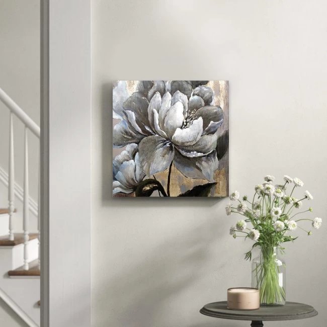 Πίνακας σε καμβά "White Magnolias" Megapap ψηφιακής εκτύπωσης 50x50x3εκ. Πίνακας σε καμβά "White Magnolias" Megapap ψηφιακής εκτύπωσης 50x50x3εκ.