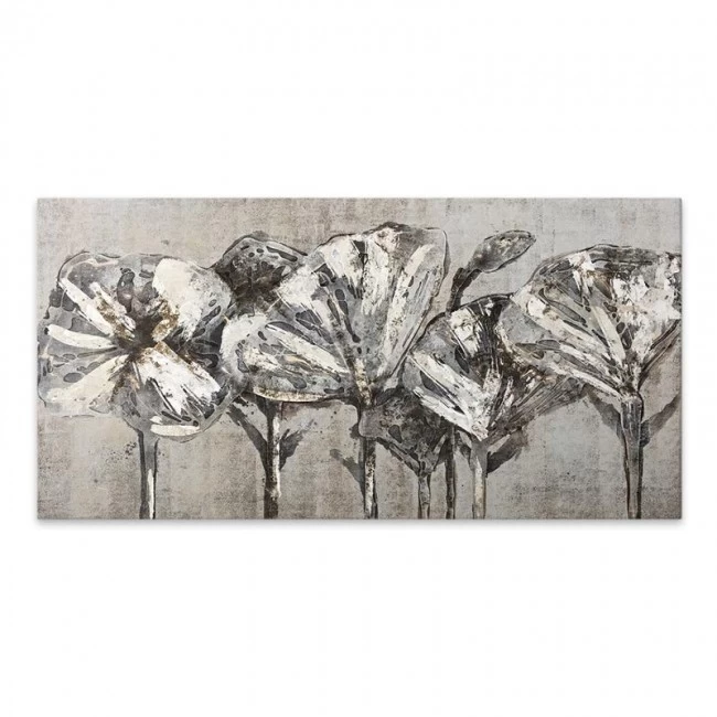 Πίνακας σε καμβά "White Flowers" Megapap ψηφιακής εκτύπωσης 120x60x3εκ. Πίνακας σε καμβά "White Flowers" Megapap ψηφιακής εκτύπωσης 120x60x3εκ.