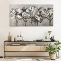 Πίνακας σε καμβά "White Flowers" Megapap ψηφιακής εκτύπωσης 120x60x3εκ. Πίνακας σε καμβά "White Flowers" Megapap ψηφιακής εκτύπωσης 120x60x3εκ.