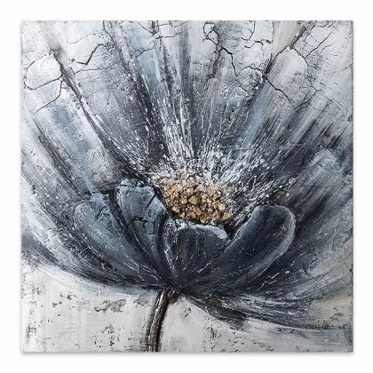 Πίνακας σε καμβά "Blue Flower" Megapap ψηφιακής εκτύπωσης 50x50x3εκ. Πίνακας σε καμβά "Blue Flower" Megapap ψηφιακής εκτύπωσης 50x50x3εκ.
