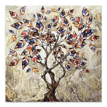 Πίνακας σε καμβά "Tree And Leaves" Megapap ψηφιακής εκτύπωσης 50x50x3εκ. Πίνακας σε καμβά "Tree And Leaves" Megapap ψηφιακής εκτύπωσης 50x50x3εκ.