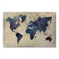 Πίνακας σε καμβά "World Map" Megapap ψηφιακής εκτύπωσης 75x50x3εκ. Πίνακας σε καμβά "World Map" Megapap ψηφιακής εκτύπωσης 75x50x3εκ.