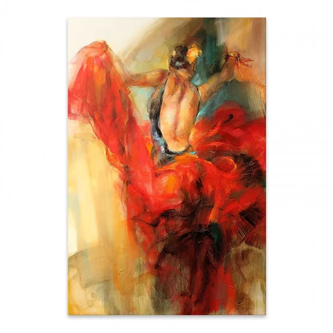 Πίνακας σε καμβά "Dancer" Megapap ψηφιακής εκτύπωσης 60x90x3εκ. Πίνακας σε καμβά "Dancer" Megapap ψηφιακής εκτύπωσης 60x90x3εκ.