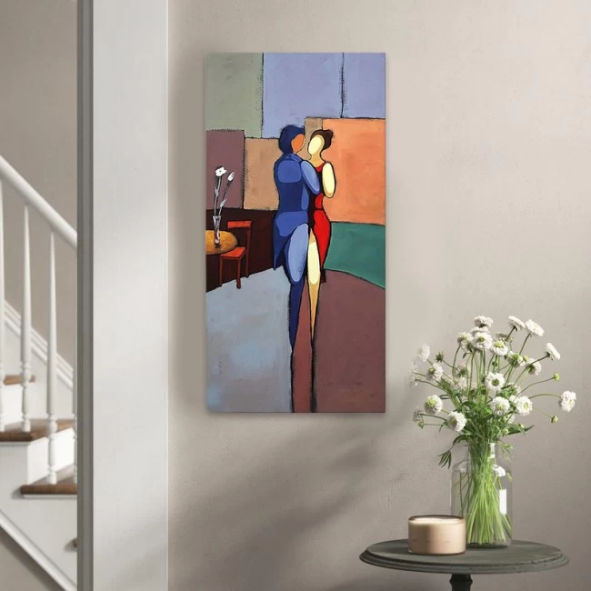 Πίνακας σε καμβά "Dance Couple" Megapap ψηφιακής εκτύπωσης 40x80x3εκ. Πίνακας σε καμβά "Dance Couple" Megapap ψηφιακής εκτύπωσης 40x80x3εκ.