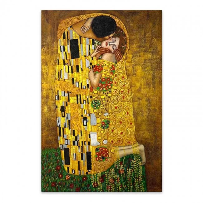 Πίνακας σε καμβά "The Kiss" Megapap ψηφιακής εκτύπωσης 40x60x3εκ. Πίνακας σε καμβά "The Kiss" Megapap ψηφιακής εκτύπωσης 40x60x3εκ.