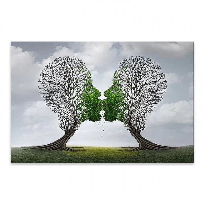 Πίνακας σε καμβά "Trees Growing With Love" Megapap ψηφιακής εκτύπωσης 75x50x3εκ. Πίνακας σε καμβά "Trees Growing With Love" Megapap ψηφιακής εκτύπωσης 75x50x3εκ.