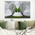 Πίνακας σε καμβά "Trees Growing With Love" Megapap ψηφιακής εκτύπωσης 75x50x3εκ. Πίνακας σε καμβά "Trees Growing With Love" Megapap ψηφιακής εκτύπωσης 75x50x3εκ.