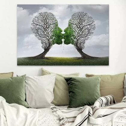 Πίνακας σε καμβά "Trees Growing With Love" Megapap ψηφιακής εκτύπωσης 75x50x3εκ. Πίνακας σε καμβά "Trees Growing With Love" Megapap ψηφιακής εκτύπωσης 75x50x3εκ.