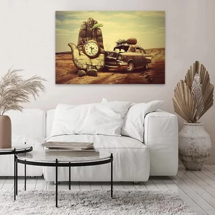 Πίνακας σε καμβά "Dali" Megapap ψηφιακής εκτύπωσης 75x50x3εκ. Πίνακας σε καμβά "Dali" Megapap ψηφιακής εκτύπωσης 75x50x3εκ.