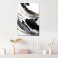 Πίνακας σε καμβά "Golden And Silver Reflections" Megapap ψηφιακής εκτύπωσης 50x75x3εκ. Πίνακας σε καμβά "Golden And Silver Reflections" Megapap ψηφιακής εκτύπωσης 50x75x3εκ.