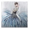 Πίνακας σε καμβά "Girl In Pearl Dress" Megapap ψηφιακής εκτύπωσης 90x90x3εκ. Πίνακας σε καμβά "Girl In Pearl Dress" Megapap ψηφιακής εκτύπωσης 90x90x3εκ.