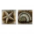 Πίνακες σε καμβά "Starfish - Shell" Megapap 2 τμχ. ψηφιακής εκτύπωσης 103x50x3εκ. Πίνακες σε καμβά "Starfish - Shell" Megapap 2 τμχ. ψηφιακής εκτύπωσης 103x50x3εκ.