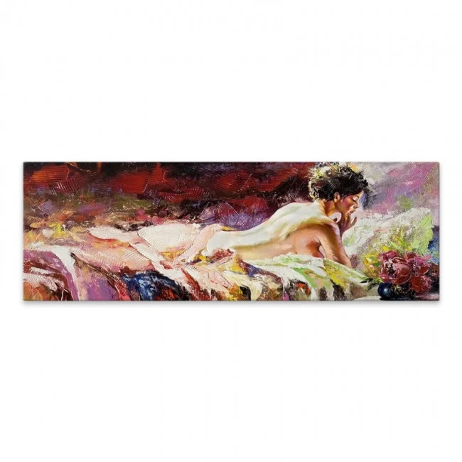 Πίνακας σε καμβά "Naked Girl" Megapap ψηφιακής εκτύπωσης 120x40x3εκ. Πίνακας σε καμβά "Naked Girl" Megapap ψηφιακής εκτύπωσης 120x40x3εκ.
