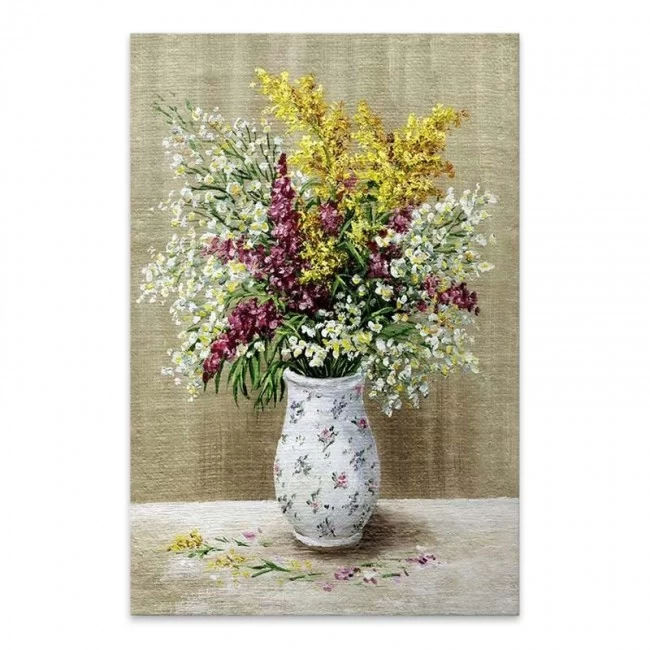 Πίνακας σε καμβά "Flowers in Vase" Megapap ψηφιακής εκτύπωσης 60x90x3εκ. Πίνακας σε καμβά "Flowers in Vase" Megapap ψηφιακής εκτύπωσης 60x90x3εκ.
