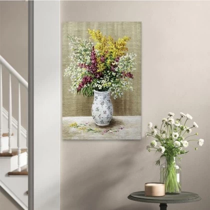 Πίνακας σε καμβά "Flowers in Vase" Megapap ψηφιακής εκτύπωσης 60x90x3εκ. Πίνακας σε καμβά "Flowers in Vase" Megapap ψηφιακής εκτύπωσης 60x90x3εκ.