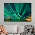 Πίνακας σε καμβά "Aurora Borealis" Megapap ψηφιακής εκτύπωσης 100x70x3εκ. Πίνακας σε καμβά "Aurora Borealis" Megapap ψηφιακής εκτύπωσης 100x70x3εκ.