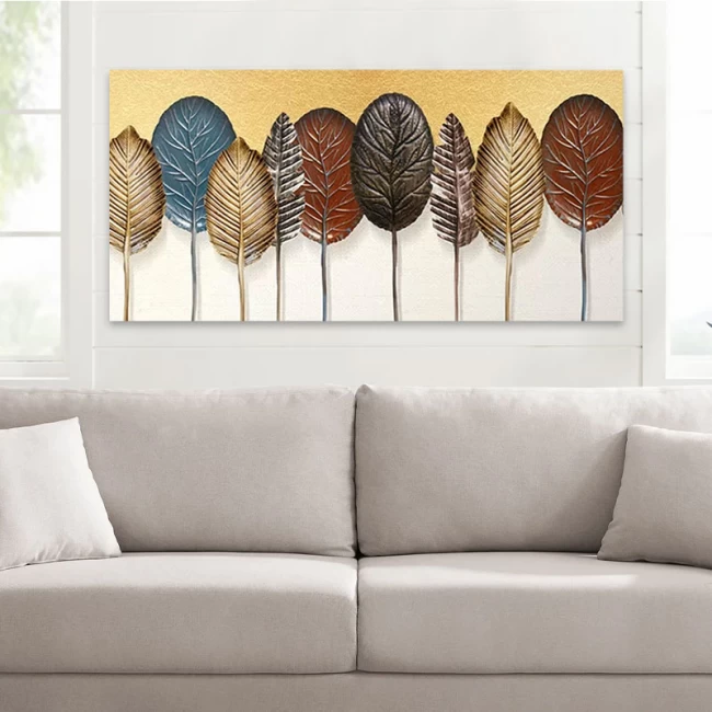 Πίνακας σε καμβά "Autumn Leaves" Megapap ψηφιακής εκτύπωσης 140x70x3εκ. Πίνακας σε καμβά "Autumn Leaves" Megapap ψηφιακής εκτύπωσης 140x70x3εκ.