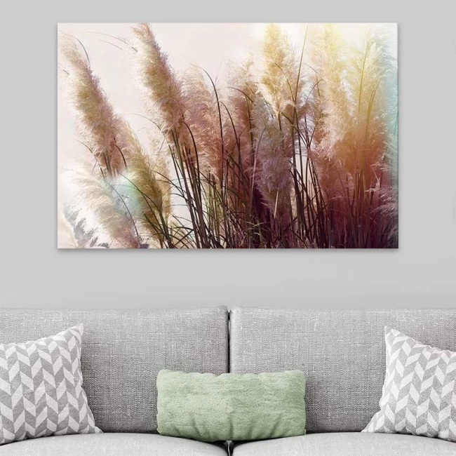 Πίνακας σε καμβά "Soft Pampas" Megapap ψηφιακής εκτύπωσης 125x80x3εκ. Πίνακας σε καμβά "Soft Pampas" Megapap ψηφιακής εκτύπωσης 125x80x3εκ.