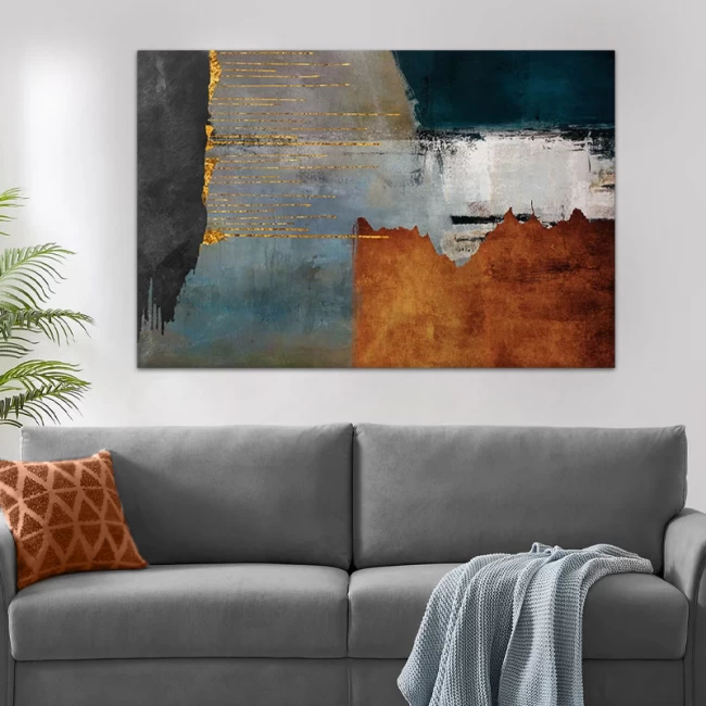 Πίνακας σε καμβά "Abstract Retro" Megapap ψηφιακής εκτύπωσης 140x70x3εκ. Πίνακας σε καμβά "Abstract Retro" Megapap ψηφιακής εκτύπωσης 140x70x3εκ.