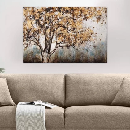 Πίνακας σε καμβά "Autumn Tree" Megapap ψηφιακής εκτύπωσης 140x100x3εκ. Πίνακας σε καμβά "Autumn Tree" Megapap ψηφιακής εκτύπωσης 140x100x3εκ.