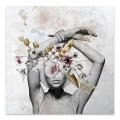 Πίνακας σε καμβά "Hidden Face" Megapap ψηφιακής εκτύπωσης 100x100x3εκ. Πίνακας σε καμβά "Hidden Face" Megapap ψηφιακής εκτύπωσης 100x100x3εκ.