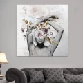 Πίνακας σε καμβά "Hidden Face" Megapap ψηφιακής εκτύπωσης 100x100x3εκ. Πίνακας σε καμβά "Hidden Face" Megapap ψηφιακής εκτύπωσης 100x100x3εκ.