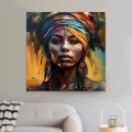 Πίνακας σε καμβά "Powerful Woman" Megapap ψηφιακής εκτύπωσης 100x100x3εκ. Πίνακας σε καμβά "Powerful Woman" Megapap ψηφιακής εκτύπωσης 100x100x3εκ.