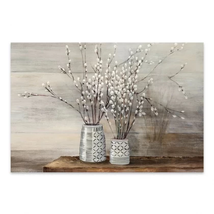 Πίνακας σε καμβά "Willow Flowers" Megapap ψηφιακής εκτύπωσης 100x70x3εκ. Πίνακας σε καμβά "Willow Flowers" Megapap ψηφιακής εκτύπωσης 100x70x3εκ.