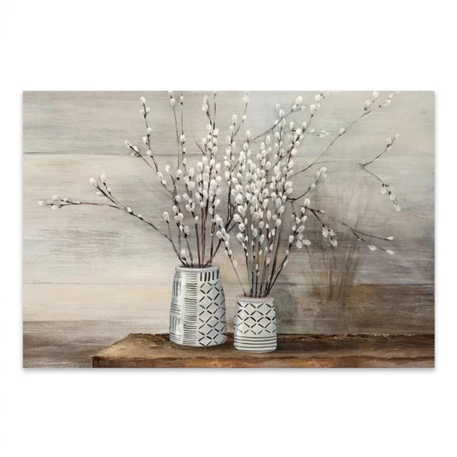 Πίνακας σε καμβά "Willow Flowers" Megapap ψηφιακής εκτύπωσης 100x70x3εκ. Πίνακας σε καμβά "Willow Flowers" Megapap ψηφιακής εκτύπωσης 100x70x3εκ.