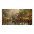 Πίνακας σε καμβά "Wet Streets" Megapap ψηφιακής εκτύπωσης 140x70x3εκ. Πίνακας σε καμβά "Wet Streets" Megapap ψηφιακής εκτύπωσης 140x70x3εκ.