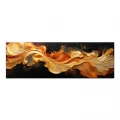 Πίνακας σε καμβά "Abstract Heat Wave" Megapap ψηφιακής εκτύπωσης 150x50x3εκ. Πίνακας σε καμβά "Abstract Heat Wave" Megapap ψηφιακής εκτύπωσης 150x50x3εκ.