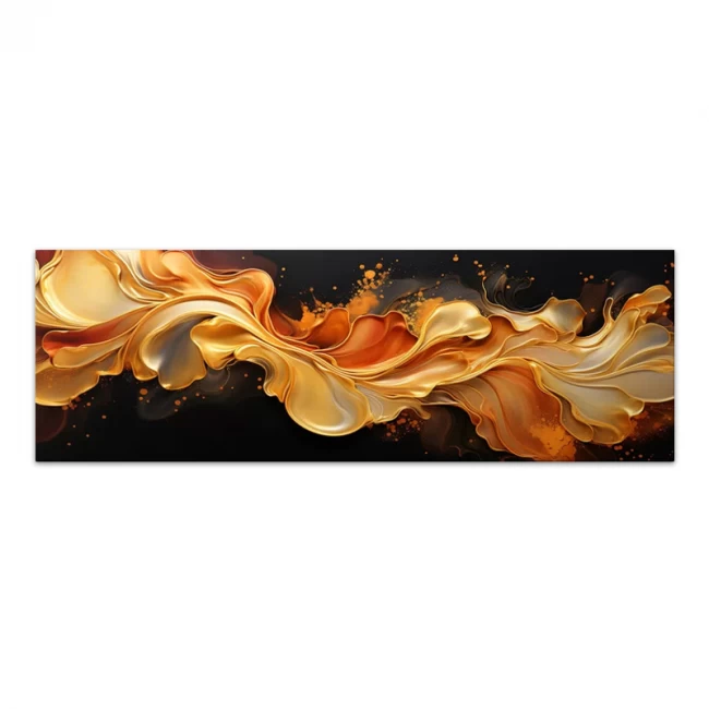 Πίνακας σε καμβά "Abstract Heat Wave" Megapap ψηφιακής εκτύπωσης 150x50x3εκ. Πίνακας σε καμβά "Abstract Heat Wave" Megapap ψηφιακής εκτύπωσης 150x50x3εκ.