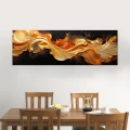 Πίνακας σε καμβά "Abstract Heat Wave" Megapap ψηφιακής εκτύπωσης 150x50x3εκ. Πίνακας σε καμβά "Abstract Heat Wave" Megapap ψηφιακής εκτύπωσης 150x50x3εκ.