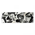 Πίνακας σε καμβά "Abstract Marble Faces" Megapap ψηφιακής εκτύπωσης 150x50x3εκ. Πίνακας σε καμβά "Abstract Marble Faces" Megapap ψηφιακής εκτύπωσης 150x50x3εκ.