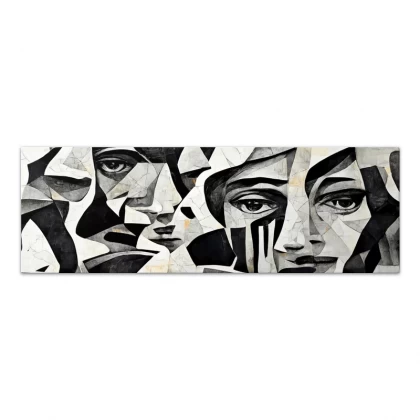 Πίνακας σε καμβά "Abstract Marble Faces" Megapap ψηφιακής εκτύπωσης 150x50x3εκ. Πίνακας σε καμβά "Abstract Marble Faces" Megapap ψηφιακής εκτύπωσης 150x50x3εκ.