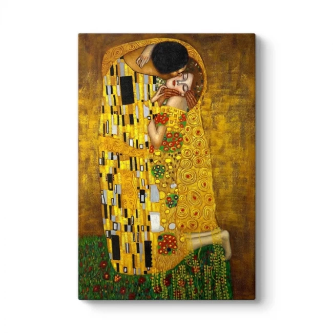 Πίνακας σε καμβά "The Kiss" Megapap ψηφιακής εκτύπωσης 80x125x3εκ. Πίνακας σε καμβά "The Kiss" Megapap ψηφιακής εκτύπωσης 80x125x3εκ.