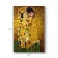 Πίνακας σε καμβά "The Kiss" Megapap ψηφιακής εκτύπωσης 80x125x3εκ. Πίνακας σε καμβά "The Kiss" Megapap ψηφιακής εκτύπωσης 80x125x3εκ.