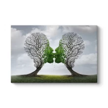 Πίνακας σε καμβά "Trees Growing With Love" Megapap ψηφιακής εκτύπωσης 100x70x3εκ. Πίνακας σε καμβά "Trees Growing With Love" Megapap ψηφιακής εκτύπωσης 100x70x3εκ.